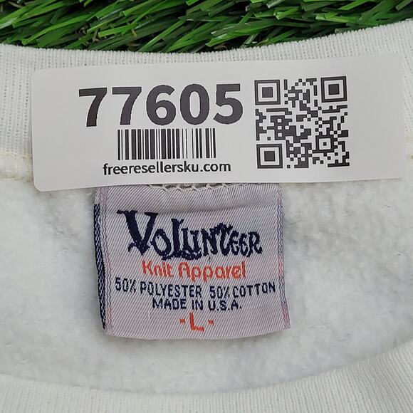 Vintage 80s Tennessee State Sweatshirt Large 23x24 Baggy USA - Picture 7 of 14